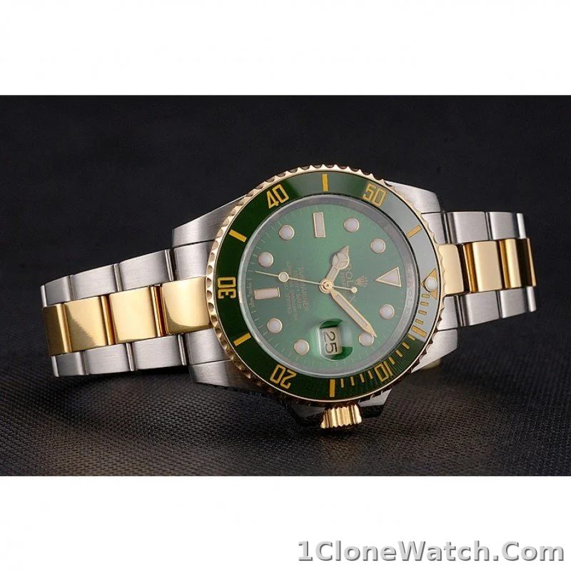 Superclone Rolex Submariner 41mm Green Dial PR16233GRG - detail