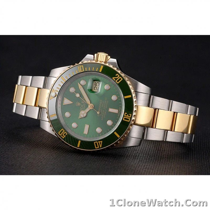 Superclone Rolex Submariner 41mm Green Dial PR16233GRG - detail