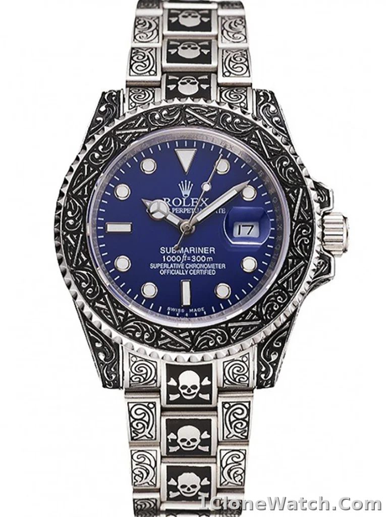 Superclone Rolex Submariner 41mm Blue Dial 1454091