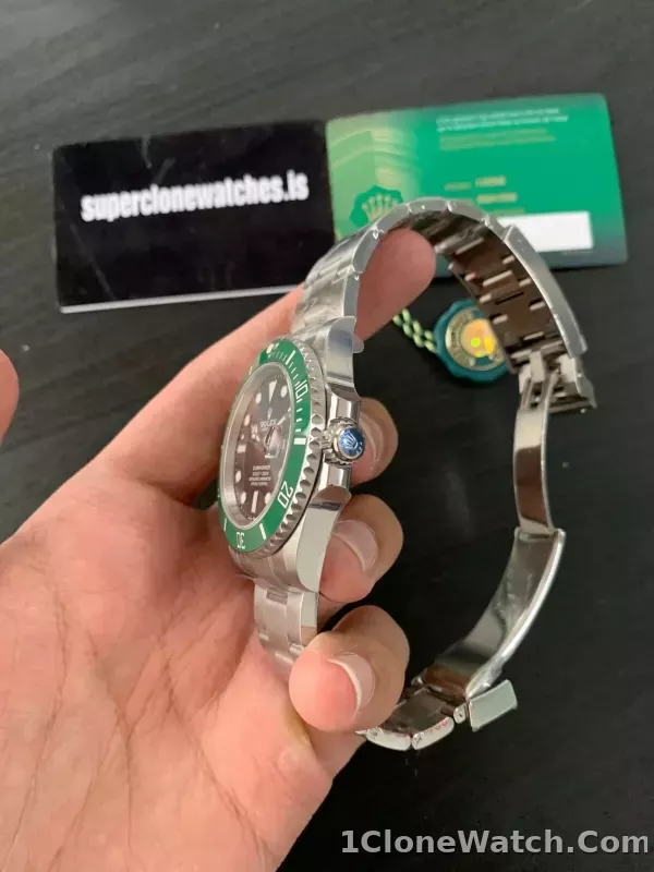 Superclone Rolex Submariner 41mm Black Dial 126610LV  Starbucks - detail