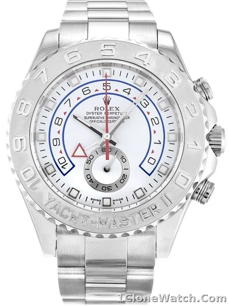 Rolex Yacht-Master 44mm White Dial 116689
