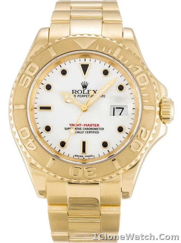 Rolex Yacht-Master 40mm White Dial 16628