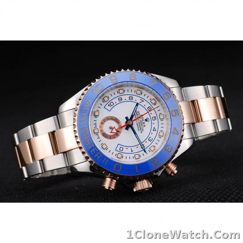 Rolex Yacht-Master 42mm White Dial REP016833 - detail