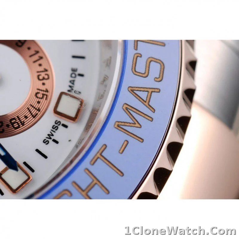 Rolex Yacht-Master 42mm White Dial REP016833 - detail