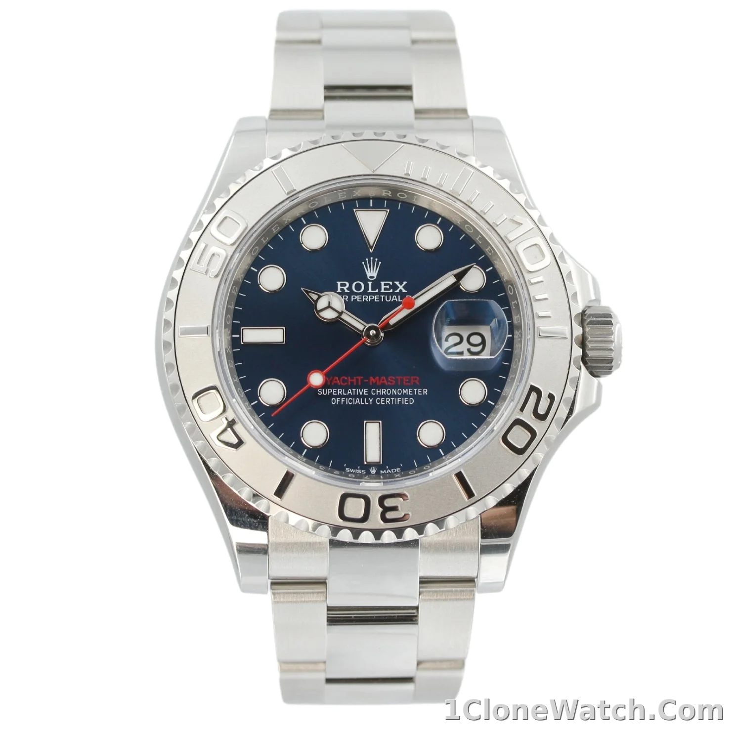 Superclone Rolex Yacht-Master Blue Dial 126622 40mm