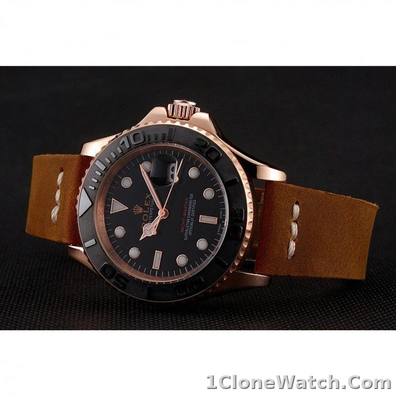 Rolex Yacht-Master 41mm Black Dial 1453861 - detail