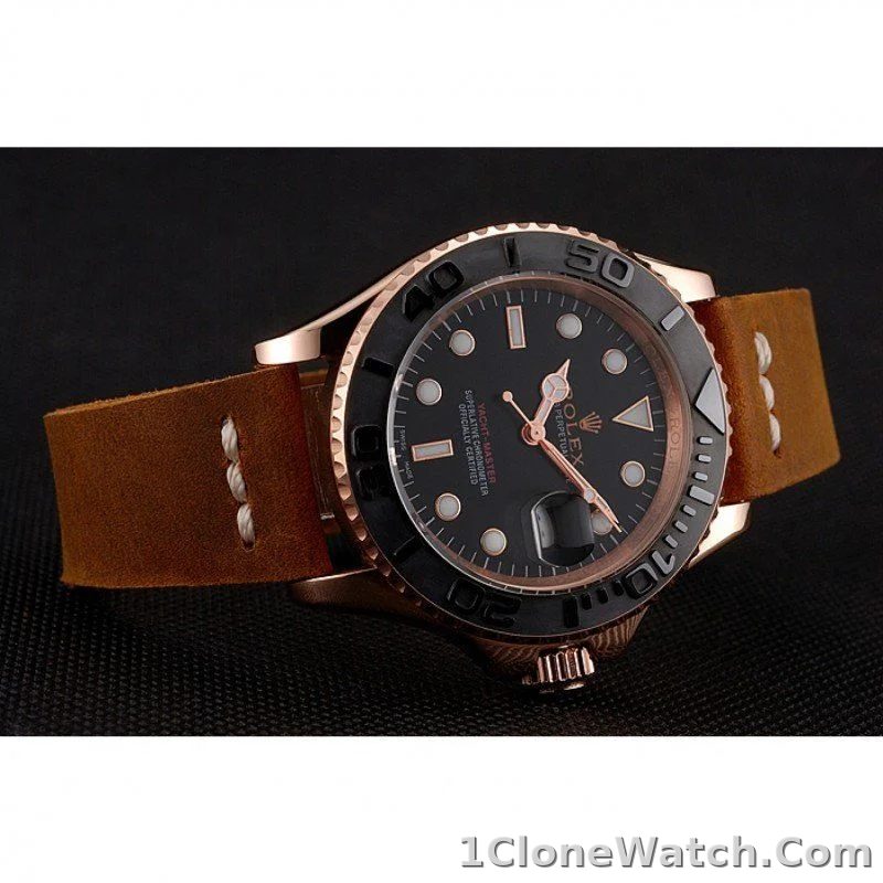 Rolex Yacht-Master 41mm Black Dial 1453861 - detail