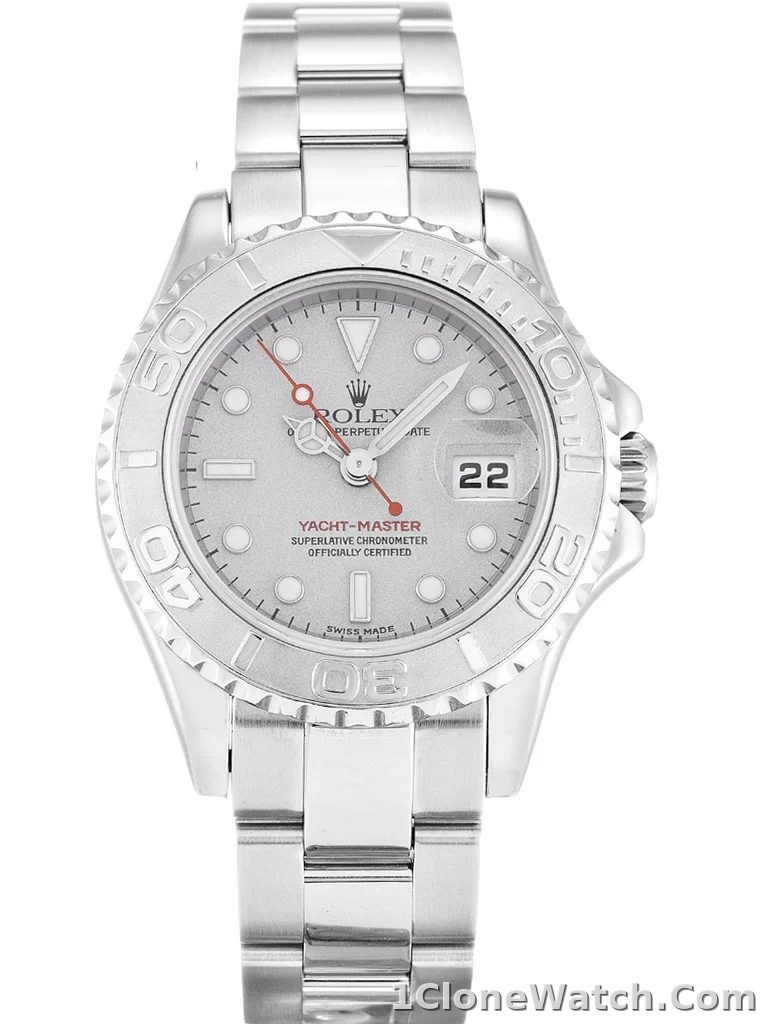 Rolex Yacht-Master 35mm Silver Dial 169622