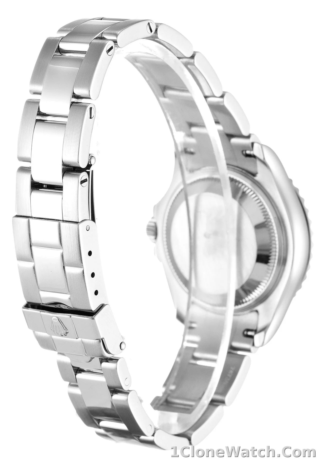 Rolex Yacht-Master 35mm Silver Dial 169622 - detail