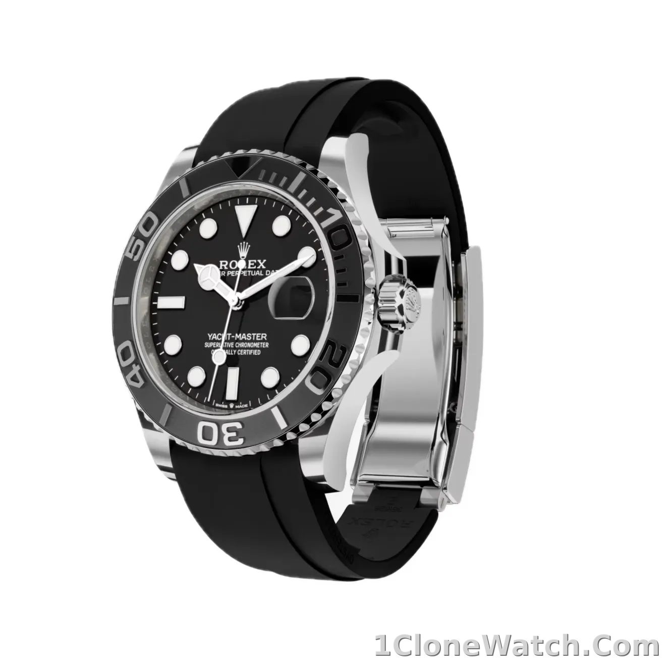 Rolex Yacht-Master 42mm Black Dial 226659 - detail