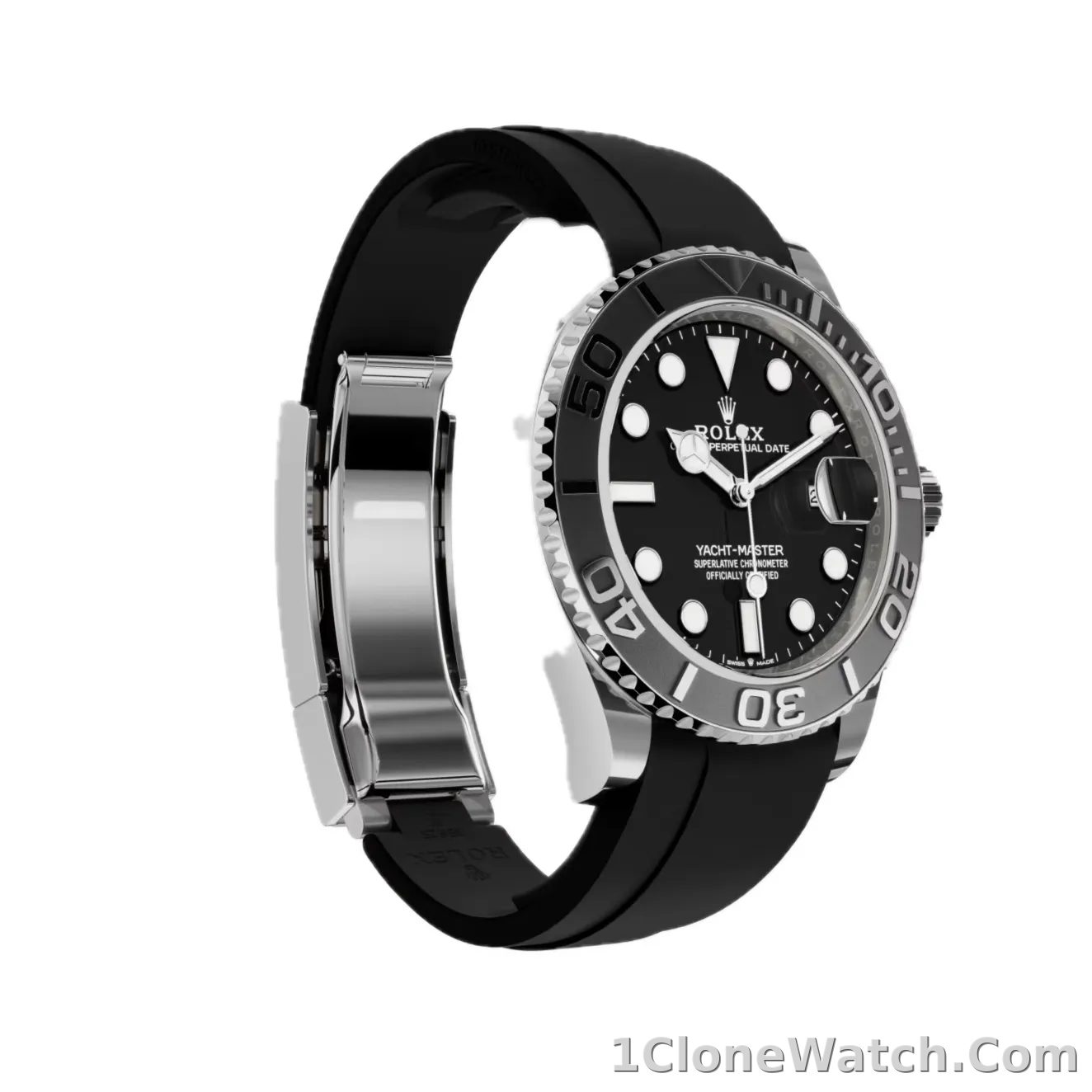 Rolex Yacht-Master 42mm Black Dial 226659 - detail