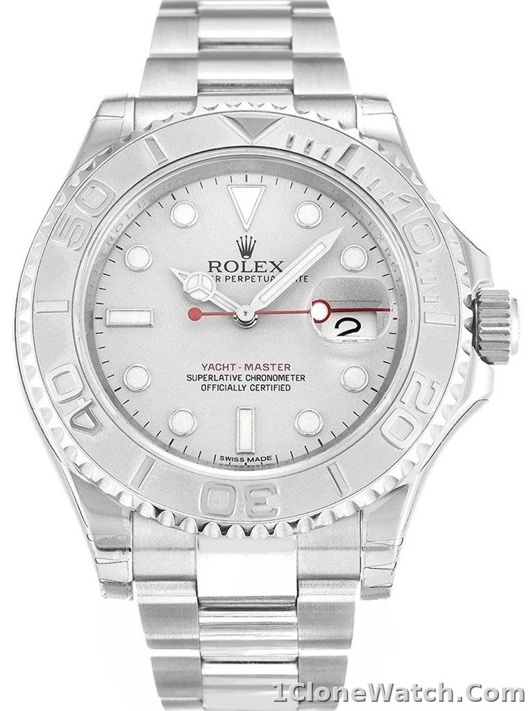 Rolex Yacht-Master 40mm Silver Dial 116622