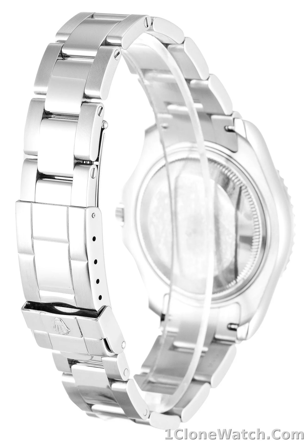 Rolex Yacht-Master 35mm White Dial 168622 - detail