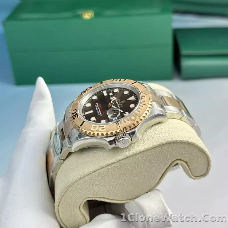 Rolex Yacht-Master 40mm Chocolate Dial 126621 - detail