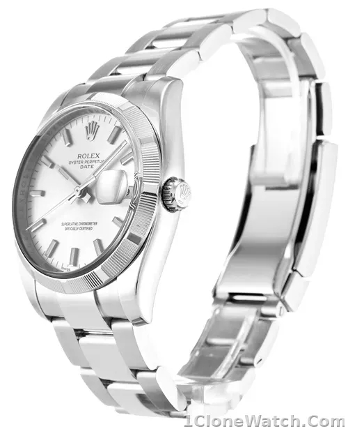 Rolex Oyster Perpetual Date 115210 - detail