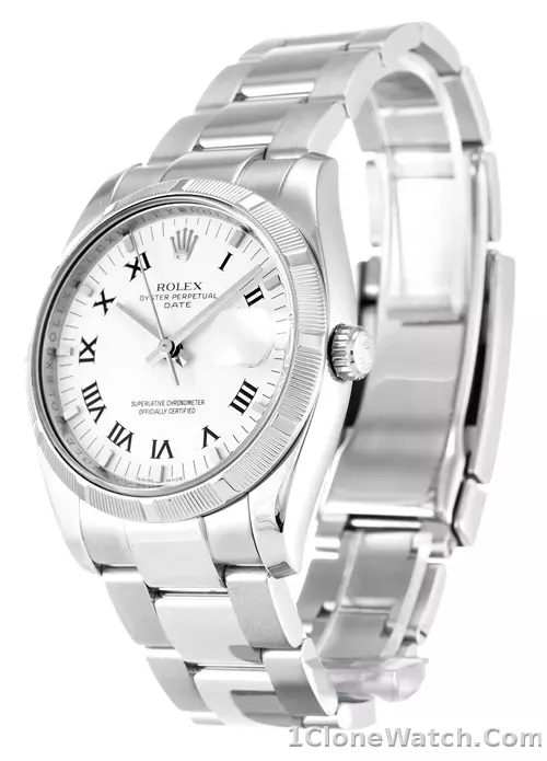 Rolex Oyster Perpetual Date 115210 - detail