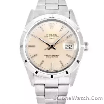 Rolex Oyster Perpetual Date 1500 - detail