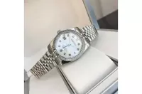 Couple Watches Rolex Datejust 36/28mm SS/SS Jub Sliver/Dia - view 6