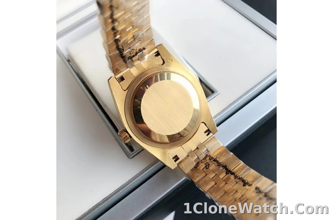 Couple Watches Rolex Datejust 36/28mm RG/RG Jubilee Bracelet - detail