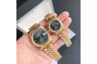 Couple Watches Rolex Datejust 36/28mm RG/RG Jubilee Bracelet - view 1