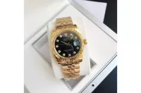 Couple Watches Rolex Datejust 36/28mm RG/RG Jub Black/Dial - view 7