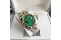Couple Watches Rolex Datejust 36/28mm RG/SS Jub Green/Dial - view 5