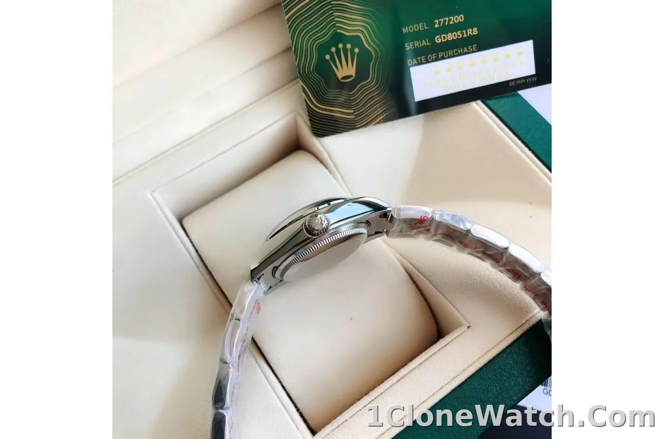 Couple Watches Rolex Oyster Perpetual 31/41mm SS/SS Blue/Stk - detail
