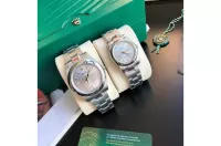 Couple Watches Rolex Oyster Perpetual 31/41mm SS/SS Sliver/Stk - view 1