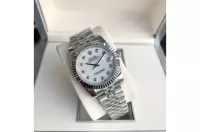 Couple Watches Rolex Datejust 36/28mm SS/SS Jub White/Dial - view 4