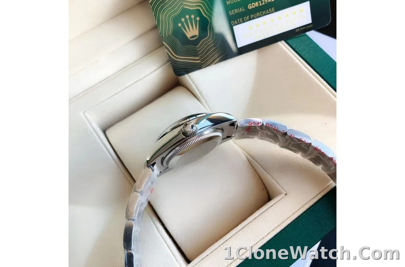 Couple Watches Rolex Oyster Perpetual 31/41mm SS/SS Green/Stk - detail