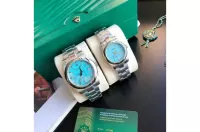 Couple Watches Rolex Oyster Perpetual 31/41mm SS/SS Tiffany Blue/Stk - view 1