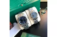 Couple Watches Rolex Oyster Perpetual 31/41mm SS/SS Blue/Stk - view 1