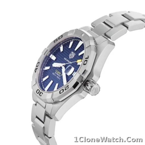 TAG Heuer Aquaracer Men Automatic Black Stainless Steel Watch WBD2110.BA0928 - detail