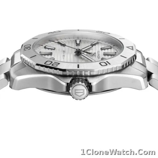 TAG Heuer Aquaracer Men Quartz Silver Stainless Steel Watch WBP1111.BA0627 - detail