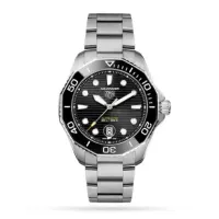 TAG Heuer Aquaracer Men Automatic Black Stainless Steel Watch WBP201A.BA0632 - view 1