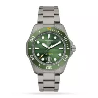 TAG Heuer Aquaracer Men Automatic Green Titanium Watch WBP208B.BF0631 - view 1