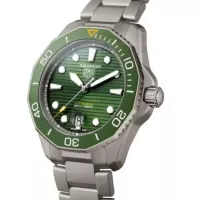 TAG Heuer Aquaracer Men Automatic Green Titanium Watch WBP208B.BF0631 - view 3