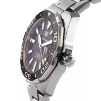 TAG Heuer Aquaracer Men Automatic Black Stainless Steel Watch WAY201A.BA0927 - view 4
