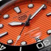 TAG Heuer Aquaracer Men Automatic Orange Stainless Steel Watch WBP201F.BA0632 - view 6