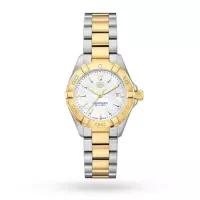 TAG Heuer Aquaracer Women Quartz Mother of Pearl Bicoloured Watch WBD1420.BB0321 - view 1