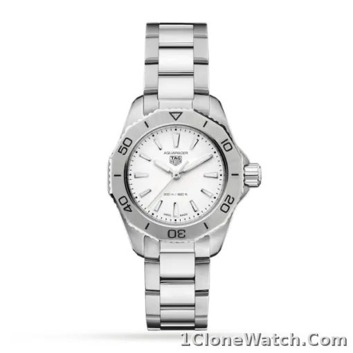 TAG Heuer Aquaracer Women Quartz Silver Stainless Steel Watch WBP1411.BA0622