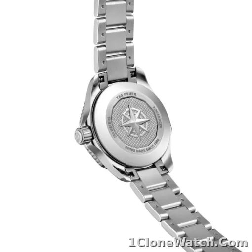 TAG Heuer Aquaracer Women Quartz Silver Stainless Steel Watch WBP1411.BA0622 - detail