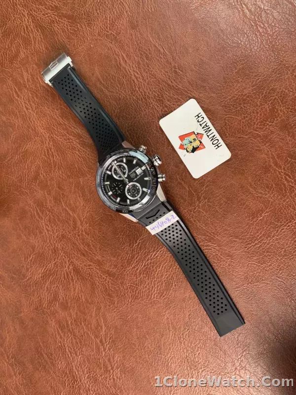 Tag Heuer Carrera Calibre Heuer 01 43mm CAR201Z.FT6046 - detail