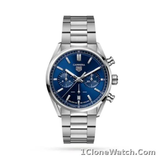 TAG Heuer Carrera Men Automatic Blue Stainless Steel Watch CBN2011.BA0642