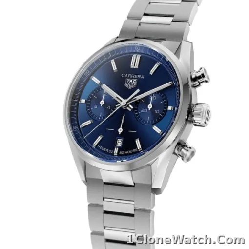 TAG Heuer Carrera Men Automatic Blue Stainless Steel Watch CBN2011.BA0642 - detail