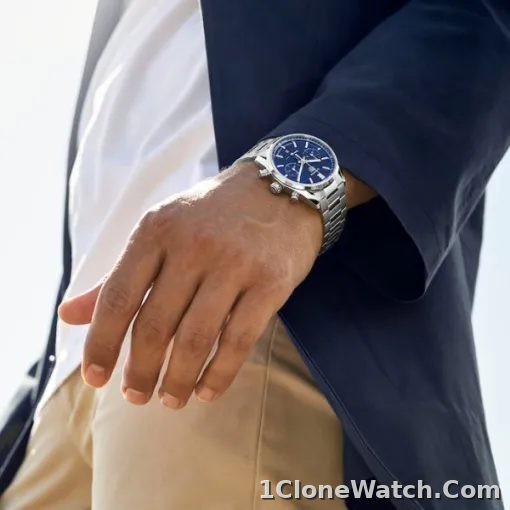 TAG Heuer Carrera Men Automatic Blue Stainless Steel Watch CBN2011.BA0642 - detail