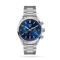 TAG Heuer Carrera Men Automatic Blue Stainless Steel Watch CBN2011.BA0642 - view 1