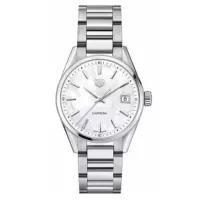 TAG Heuer Carrera Women Quartz White Stainless Steel Watch WBK1311.BA0652 - view 1