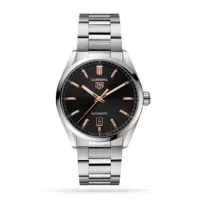 TAG Heuer Carrera Men Automatic Black Stainless Steel Watch WBN2113.BA0639 - view 1