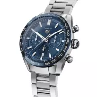 TAG Heuer Carrera Men Automatic Blue Stainless Steel Watch CBN2A1A.BA0643 - view 3